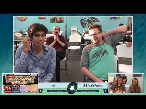 [LUG Sm4sh — 4/26/18] WQuarters: yeti (Toon Link/Captain Falcon) vs. dB | Jackie Peanuts (Duck Hunt)