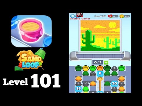 Sand Loop Level 101 Walkthrough
