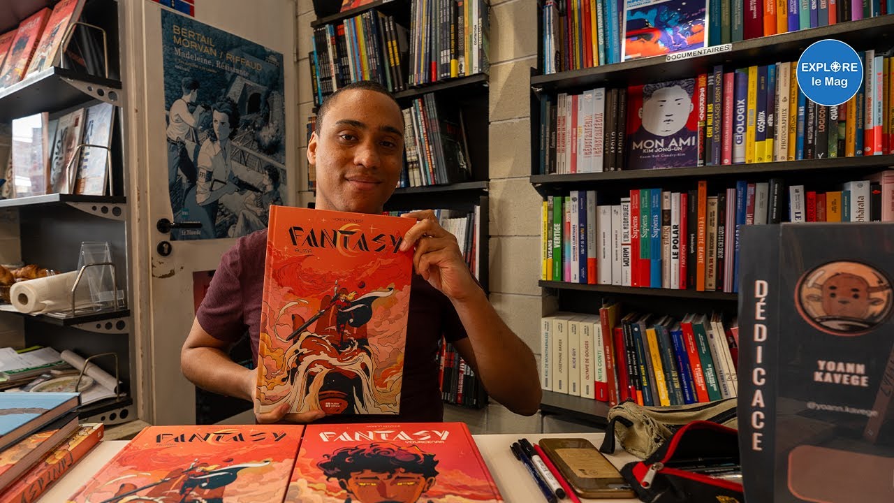 Yoann Kavege présente Fantasy à la librairie L'Hydragon à Niort