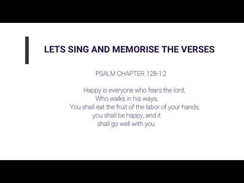 #Week5 Meditate Reflect Worship (Psalm 128-1:2)