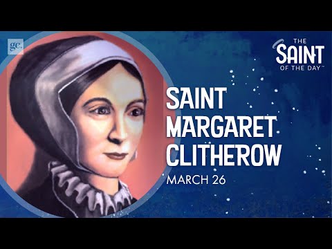 Do you know about the "Pearl of York"? [St. Margaret Clitherow]