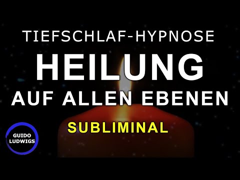Tiefschlaf Hypnose Subliminale Worte die Heilen Helfen 🌿 Heilung auf allen Ebenen [ Sehr Stark!! ]