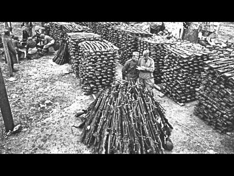 What really happened to the captured German weapons after the war