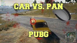 (PUBG) Car Gets Deflected by Frying Pan