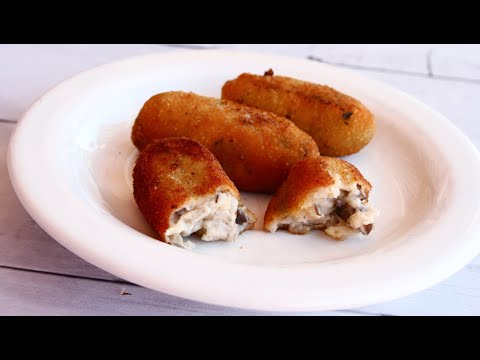 Croquetas de champiñones