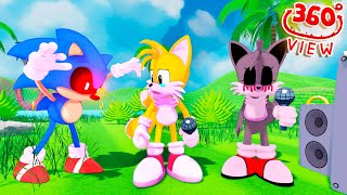 VS Tails.exe 360° FNF Animation - Chasing and Darkness