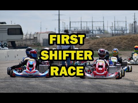 Onboard ROK Shifter Prefinal Colorado Karting Tour Round 1 w/Daniel Fellows - First Shifter Race