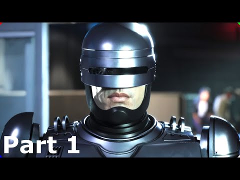 ROBOCOP - ROGUE CITY PS5 - Walkthrough Gameplay - Part 1 - Intro - New Guy