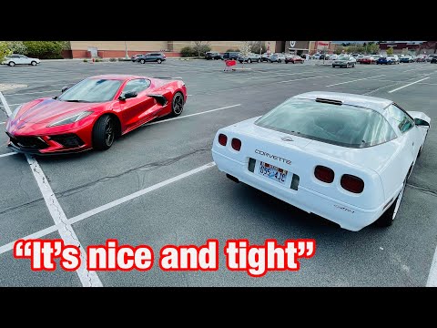 C8 CORVETTE OWNER DRIVES A C4 CORVETTE ZR-1