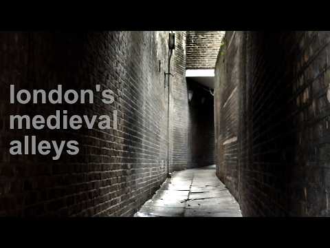The Alleys that Survived the Great Fire of London