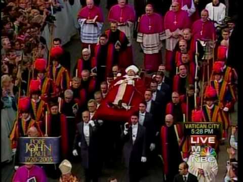 Pope John Paul II's Papal Procession 4/4/05 MSNBC