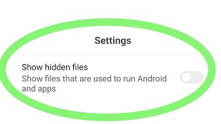 How To Show Hidden Files In Mi File Manager | File Manager Hidden Files Show Android
