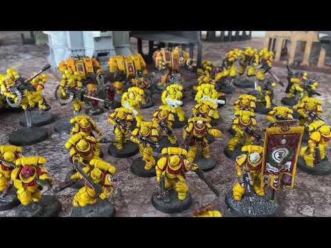 Warhammer 40k Imperial Fists Vs Necrons 2000Pts Match Play GT 2020 Mission
