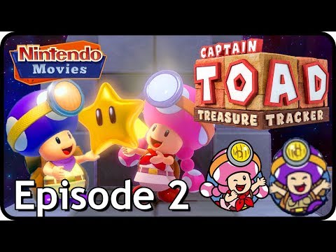 Captain Toad: Treasure Tracker - Episode 2 (2 Players, All Gems, Bonus Objectives, Pixel Toads)