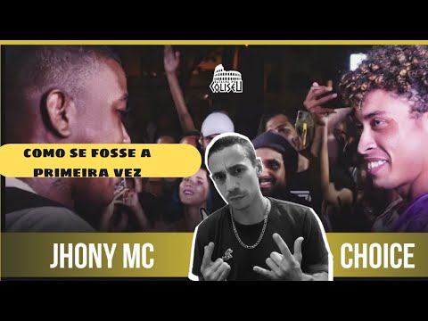 ZENMC REACT  -DUELO DE MONSTROS 🔥🔥🔥 JHONY MC X CHOICE   SEGUNDA FASE   BATALHA DO COLISEU   EDIÇÃO