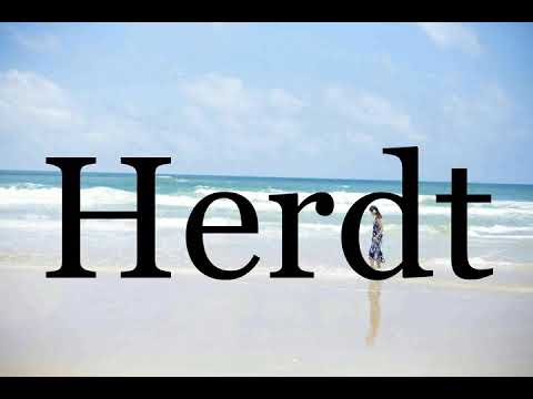How To Pronounce Herdt🌈🌈🌈🌈🌈🌈Pronunciation Of Herdt