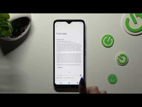 How to Change Font Size in NOKIA C12 - Resize Font