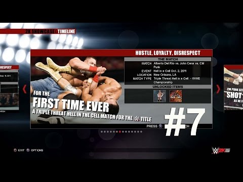 WWE 2K15 (PS4) 2K Showcase - Hustle, Loyalty, Disrespect #7 Walkthrough Gameplay