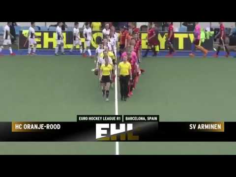 EHL: HC Oranje-Rood v SV Arminen | Hoogtepunten