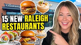 15 HOTTEST NEW Raleigh Restaurants You Need to Try NOW!