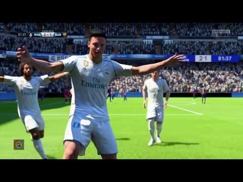 FIFA 18 ROAD TO DIVISION 1 PART 25 - BARCELONA VS REAL MADRID - FIFA 18 Online Seasons Gameplay