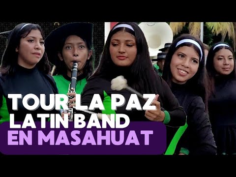 TOUR LA PAZ LATIN BAND, en desfile de correos en SAN ANTONIO MASAHUAT