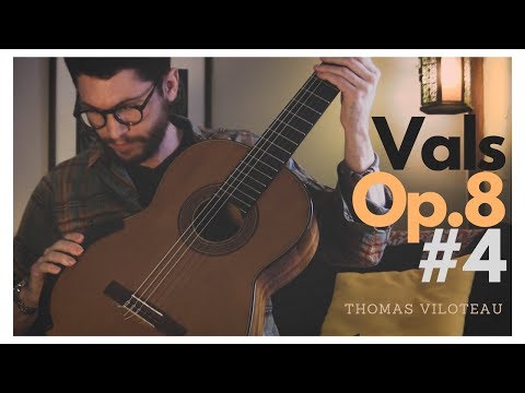 Waltz Op.8 no.4 - Agustin Barrios (Thomas Viloteau, guitar)