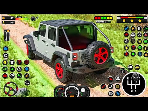Offroad Driving Real Hummer Simulator 4x4 Jeep SUV Hill Extreme Driver 3D - Android Gameplay
