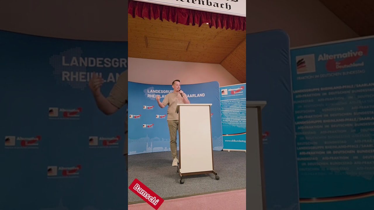 Bürgerdialog des AfD Kreisverbandes Birkenfeld am 23.08.25 / Rede von Andreas Bleck MdB 