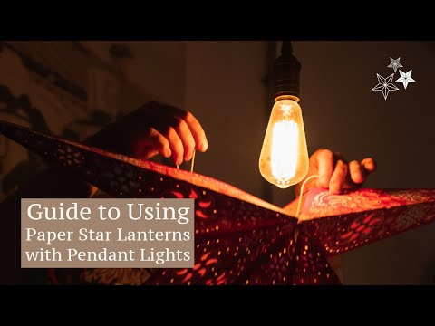  Your Guide to Using Paper Star Lanterns with Pendant Lights | Paper Starlights