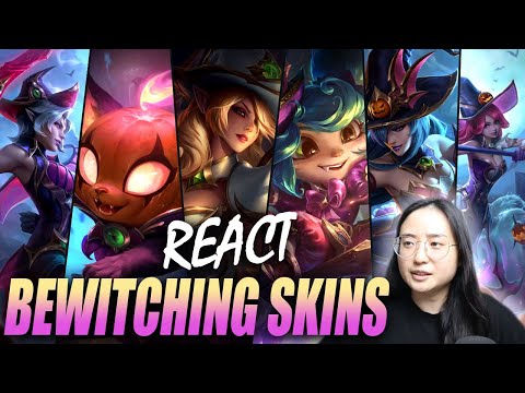 Checking Out NEW BEWITCHING SKINS 2021 | League of Legends