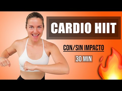 🔥 Quema grasa y ponte en forma con esta intensa rutina de Cardio HIIT 🔥 30 min 💯
