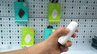 Pin sạc dự phòng siêu nhỏ gọn BOROFONE BJ1 10000mAh 1 cổng sạc nhanh, 2 cổng sạc vào Micro USB/USB-C