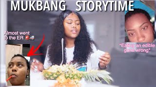 mukbang: First Time Getting High Gone Wrong *footage included* | Miya Sadé