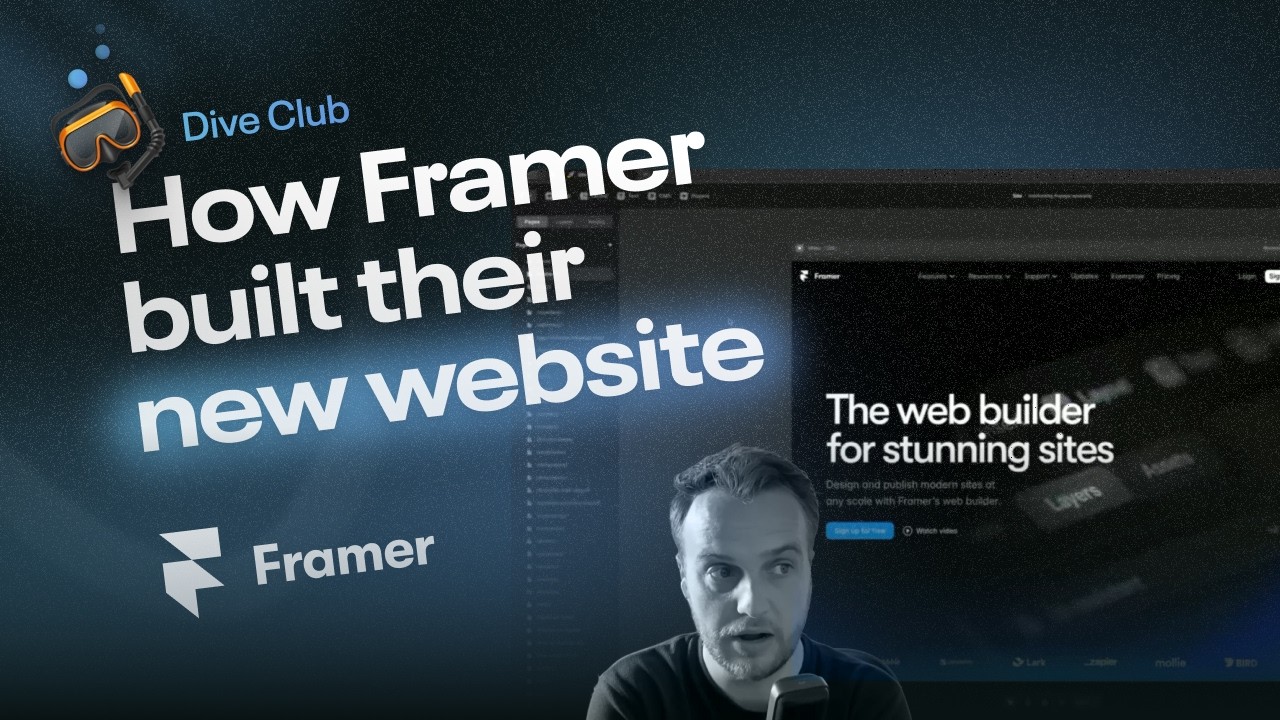 How Framer built their new website using the latest features like text effects and the fetch API
