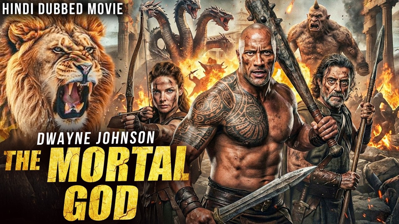 Dwayne Johnson In द मोर्टल गॉड THE MORTAL GOD - Hollywood Movie |Latest Action Adventure Hindi Movie