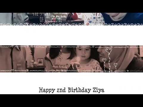 Happy Birthday Ziya 2 years old