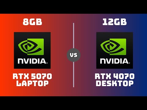 RTX 5070 Laptop vs RTX 4070 Desktop – Gaming & Productivity (1080p, 2K, 4K) | Which GPU is Faster?