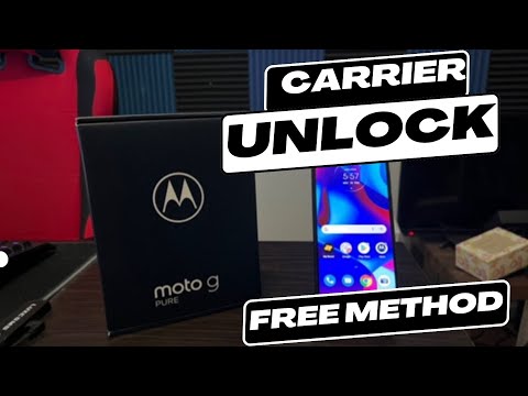 How to unlock Motorola Moto G Pure