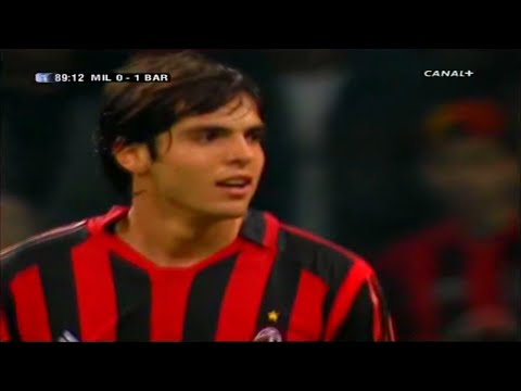 Ricardo Kaká vs Barcelona #UCL Home 2005/06 HD By Alex