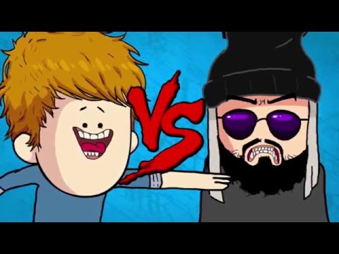 Poladoful VS Mussoumano |  Batalha de Youtubers Animada (DOWNLOAD)