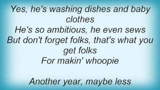 Louis Armstrong - Makin' Whoopie Lyrics