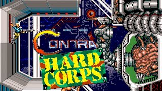 Contra: Hard Corps (Genesis) - No Death Run [Big Magnum Ending]