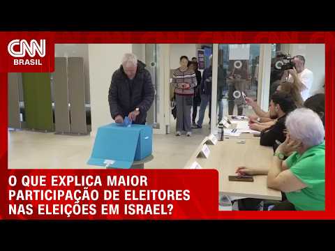 Américo Martins explica por que Israel registra maior participação eleitoral em anos | CNN 360°