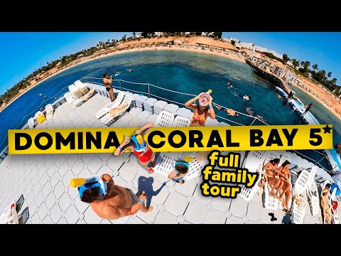 Holidays in Egypt 2023 Domina Coral Bay 5 Exclusive review of the hotel and beach in Sharm el Sheikh