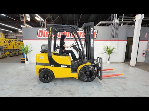 YALE GLP060VXEVSE093 6,000lb LP Propane #442N - Forklift for Sale