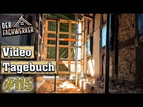 Fachwerkhaus VLog #115 - Die letzten Holzarbeiten vor der Poroton-Schlacht