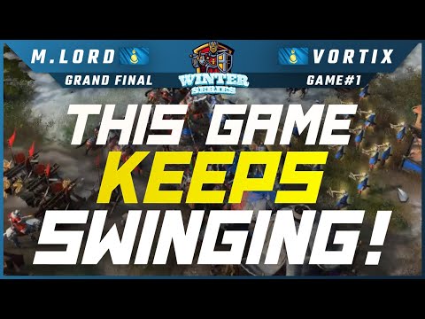 MarineLorD vs VortiX - $3,000 Winter Series - GRAND-FINAL! (Game 1) - Age of Empires 4