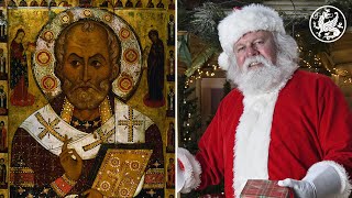Download lagu What's the symbolic relationship between St. Nicholas and Santa Claus? mp3