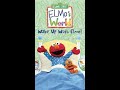 Elmo S World Wake Up With Elmo 2002 VHS